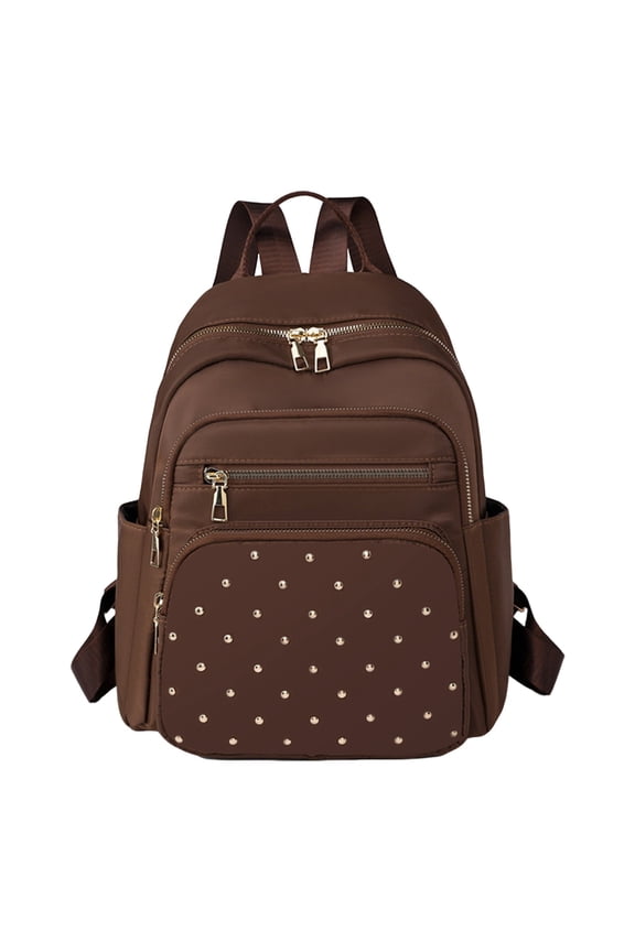 Small Travel Backpack for Women, Lightweight Laptop Backpack Purse Water-Resistant Casual Bookbag, Cute Mini Backpack for Daily Commute Work College, 15.6 Inch