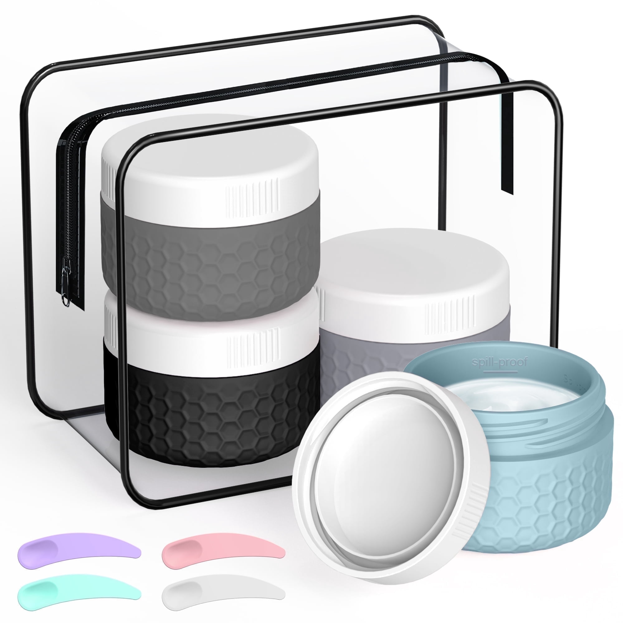 Travel Containers for Toiletries, TSA Approved Travel Size Containers ...