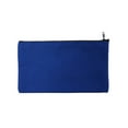 thumbnail image 1 of Small Travel Makeup Bag Leather Pen Case 21x12cm/8.2x4.7In Zipper Pencil Pouch for Pencils Pens Markers Change Coin Utility Pouch, 1 of 6