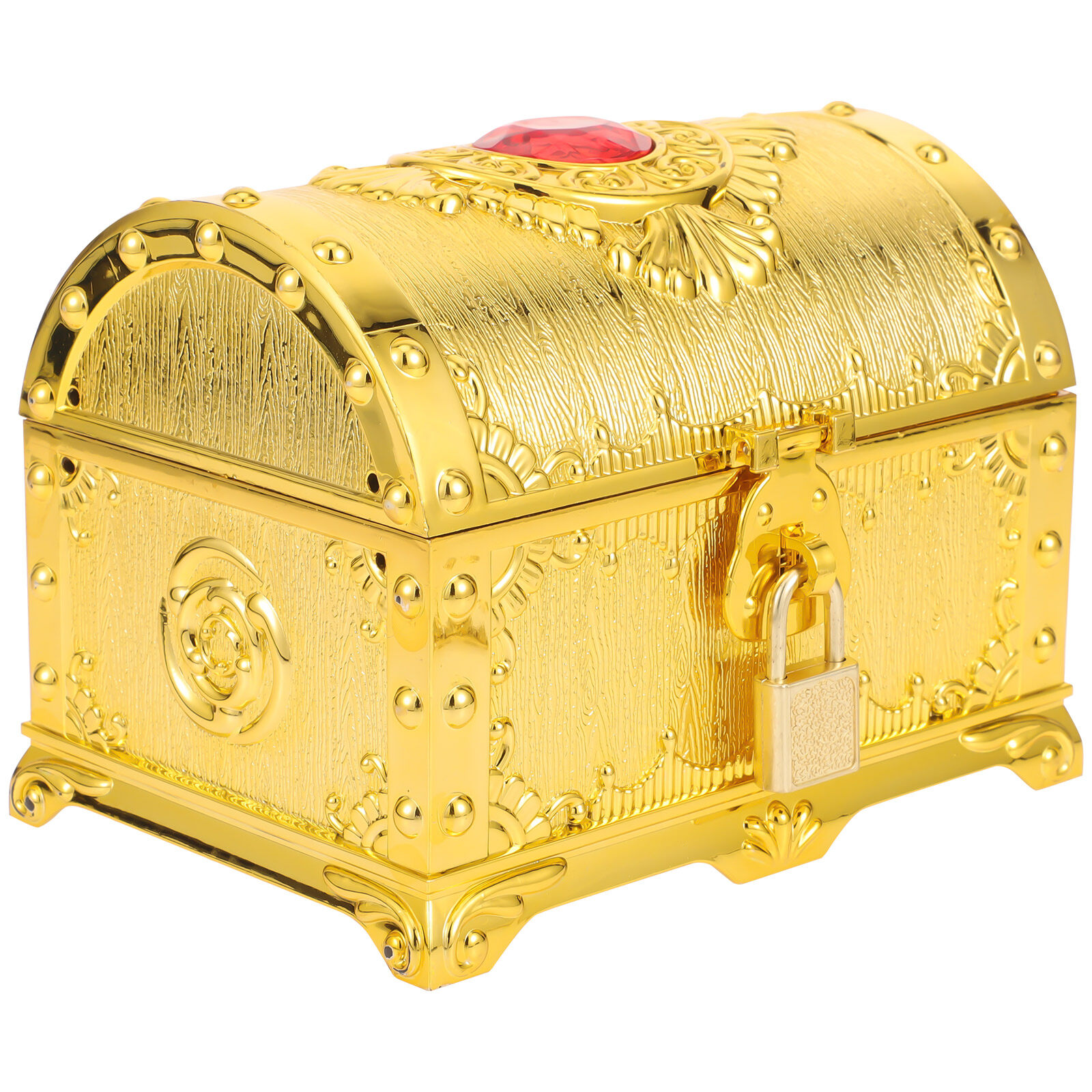 Small Treasure Box Multifunction Pirate Chest Antique Simulation