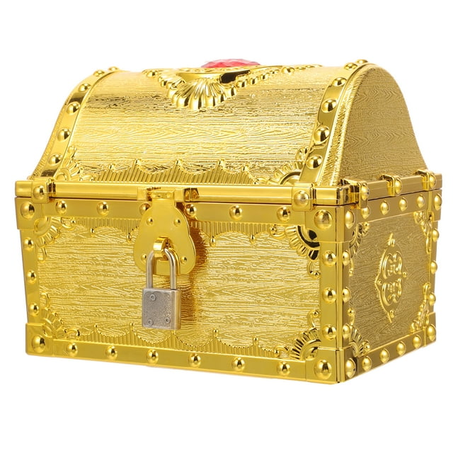 Small Treasure Box Pirate Chest Vintage Treasure Box Small Treasure