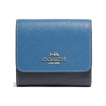 Small Trifold Wallet (Sky Blue Multi)