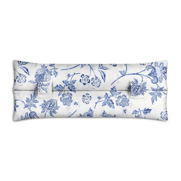 Small Tropical Blossom Watercolor Mastectomy Pillow