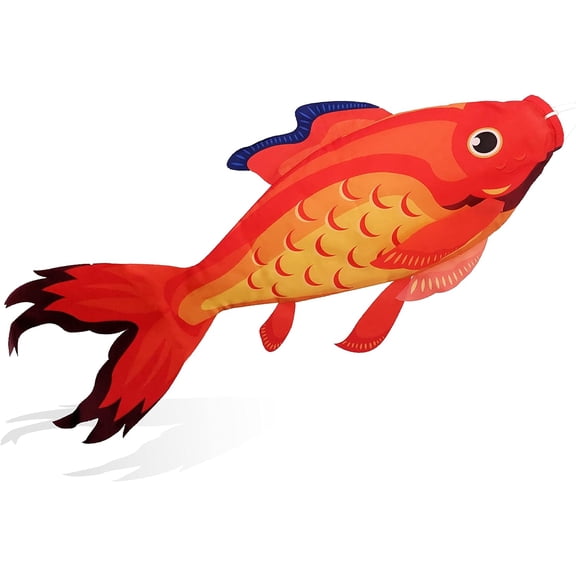 Small Tropical Fish Windsock | Durable Outdoor Hanging Decoration | Deck, Boat, Dock, Patio | 30 Inch