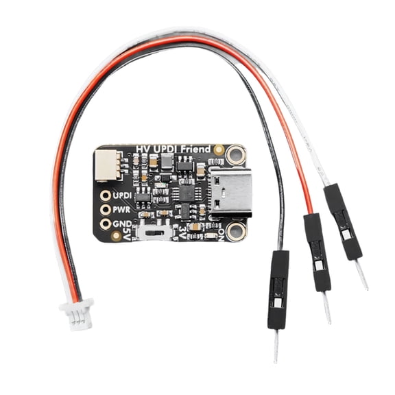 Small UPDI USB Programmer Tool With Combined 12V For Microcontrollers And User Focused Design