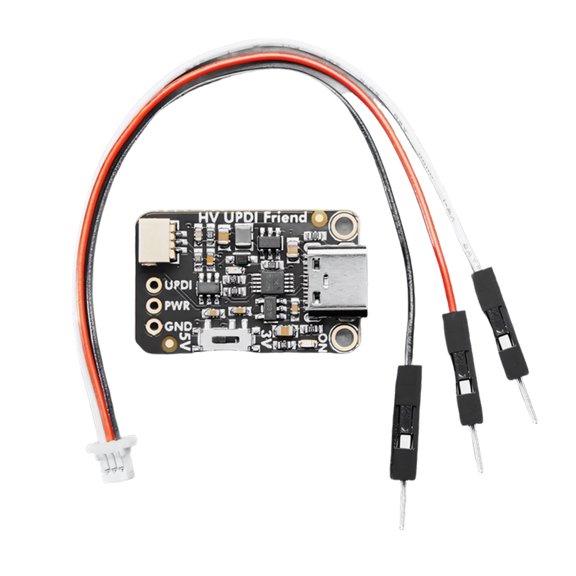 Small UPDI USB programmer Including 12V For Integrated Circuits And Basic Link Operating