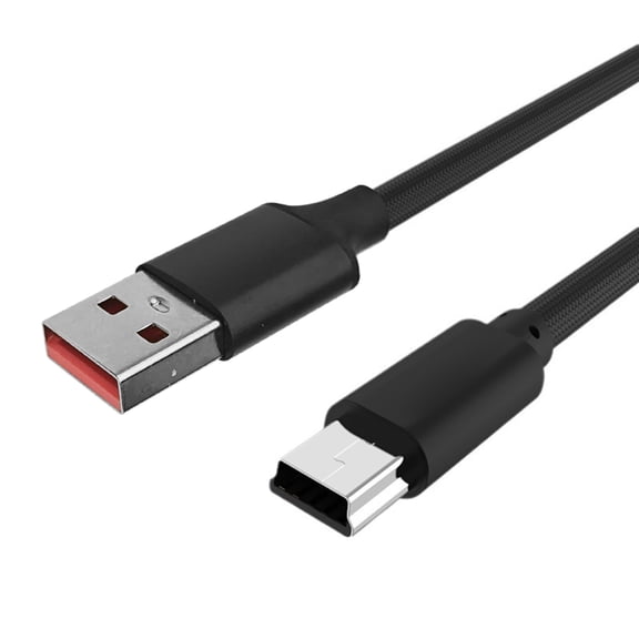 Small USB Cable for Data Sync & Charging USB 2.0 to Small B Flexible Small USB Cable for Mobile Phones Dashcam Camera