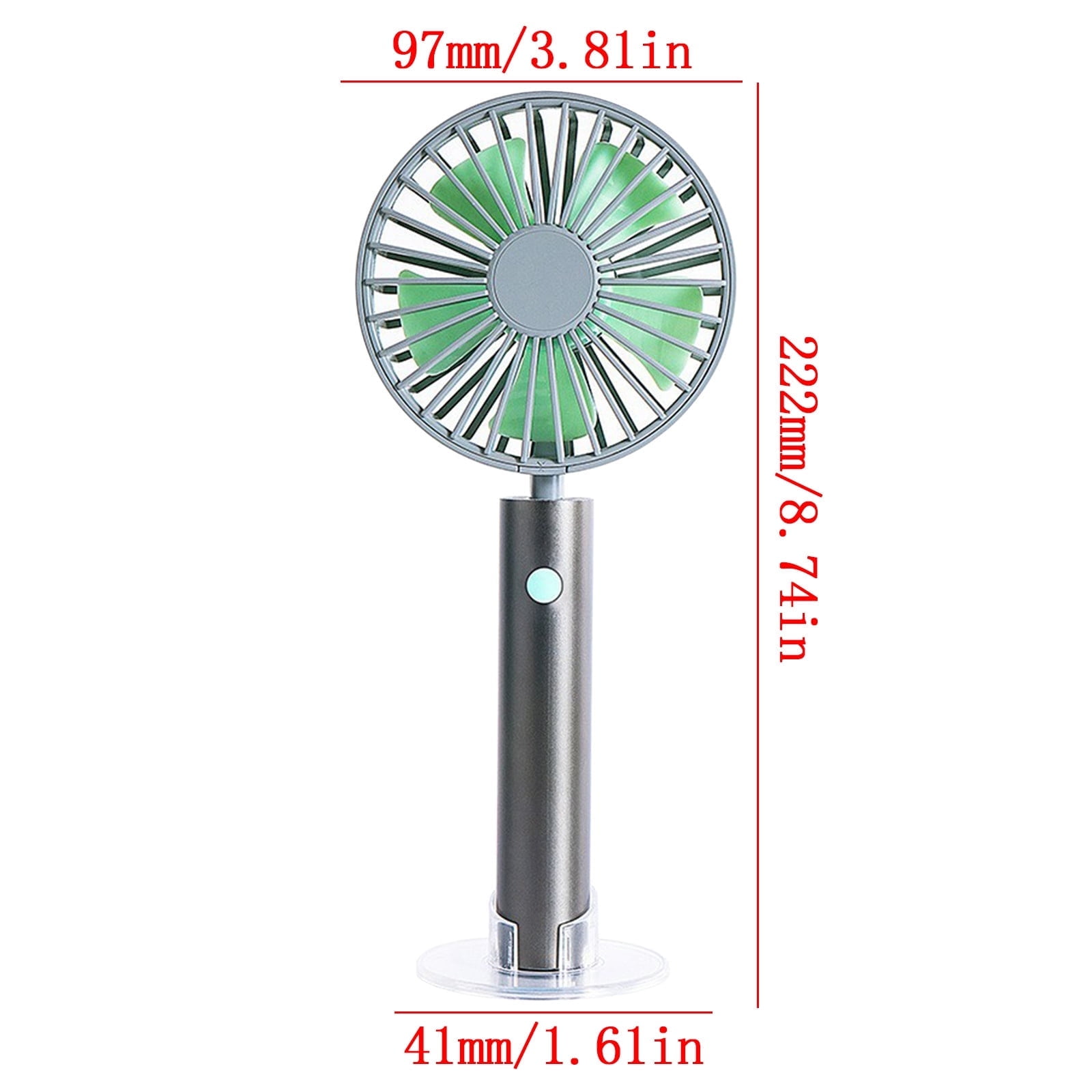 Small USB Charging Handheld Fan Portable Desktop Vertical Fan Electric ...