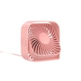 thumbnail image 1 of Small USB Desk Fan 4.7 Inch, Plug-in Personal Desktop Fan, Quiet One-Button Mini Table Fan for Office Bedroom Dorm, 1 of 5
