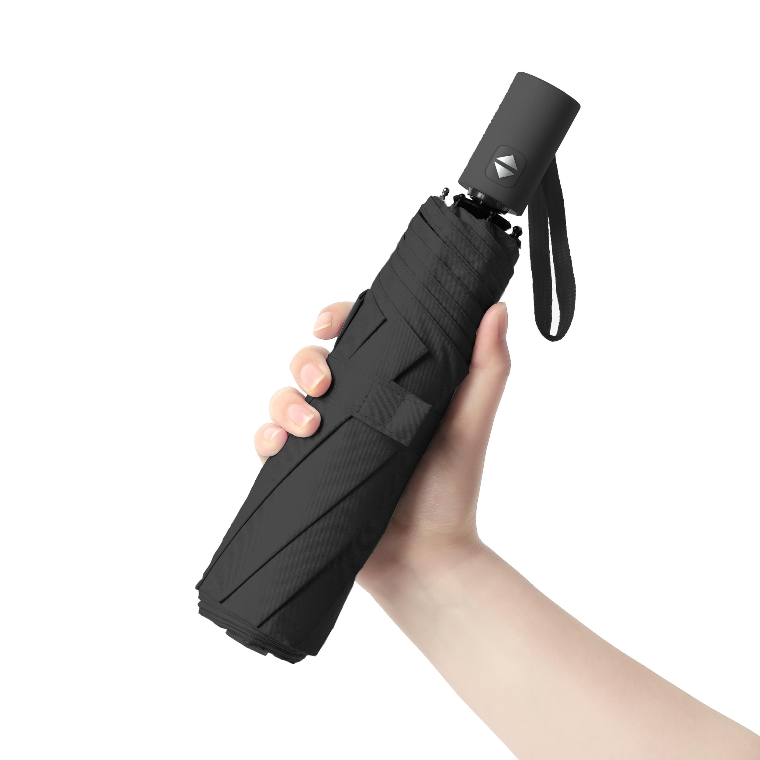 Raines Totes Automatic Compact Umbrella – Large Coverage, UPF Sun & Rain Guard