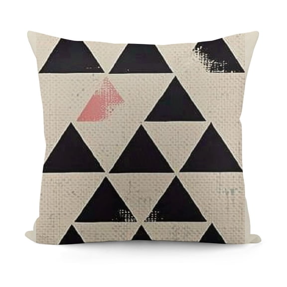 Small Up Triangle Pillow Case Simple Decorative Throw Pillowcase Cushion Cover