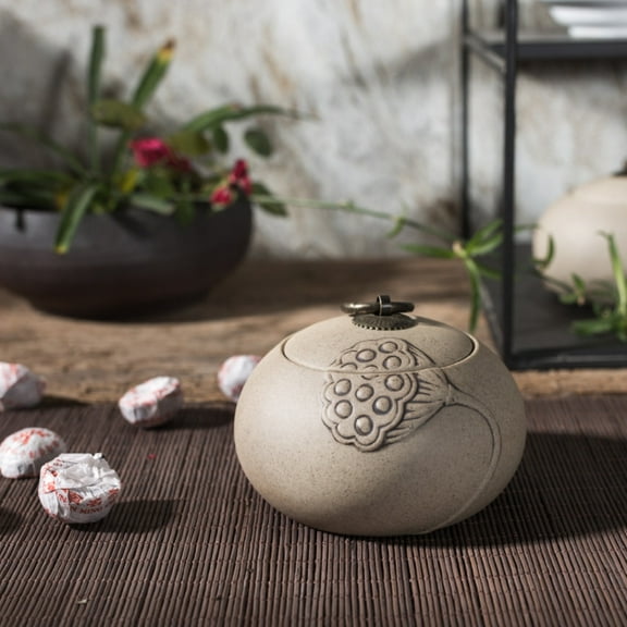 Small Urn - Ceramic Adult Dog and Cat Cremation Urn, Miniature Memorial Funeral Urn for Sharing Ashes