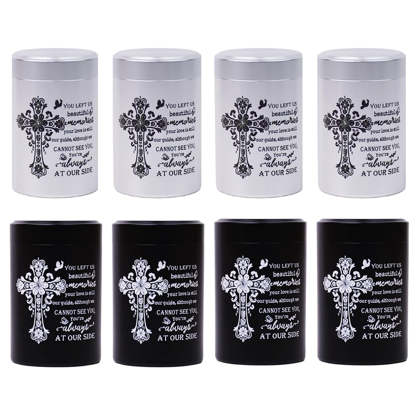 Small Urns for Human Ashes Set of 8 Mini Urn for Ashes 3 inches Keepsake Urns for Ashes for Sharing Small Keepsake Urns Memorial Ashes Holder