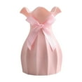 thumbnail image 1 of Small Vase for Flowers Decorative Plastic Vase 9 Inches Height for Flower Arrangement, Home Decor, Living Room, Tv Cabinet, 1 of 6