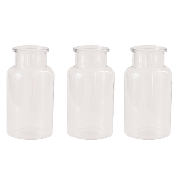 Small Vases for Flowers,Mini Clear Glass Bud Vases,Mini Flower Vase for Wedding Table Centerpiece Home Decor,Housewarming Gift