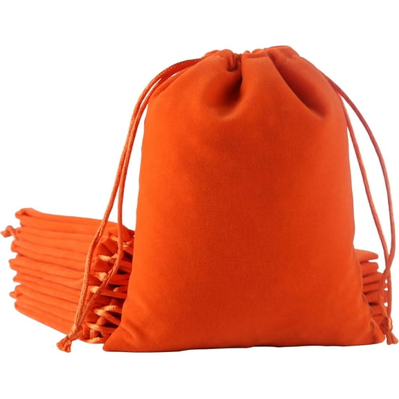 Small Velvet Gift Bags with Drawstring, 20pcs Drawstring Velvet Cloth Jewelry Pouches, Wedding Party Gift Bags Party Favors