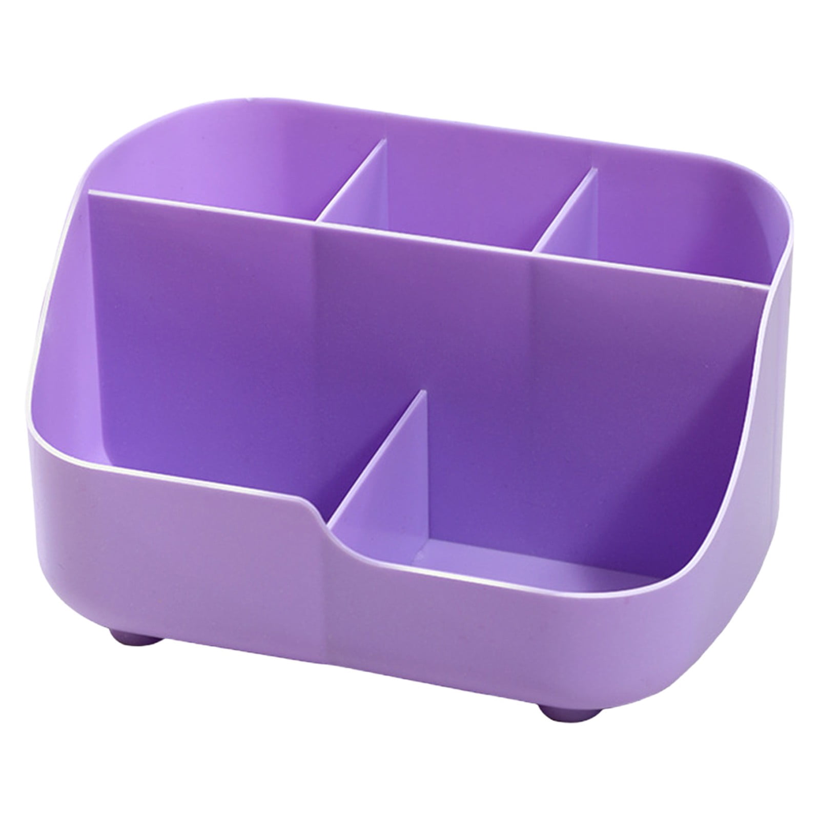 Small Versatile Desk Organizer Tray with Multiple Compartments, Art Accessory Caddy, Home Storage Holder for Pens, Brushes, Makeup, Compact And Lightweight, A Storage Box