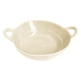 thumbnail image 1 of Small Vintage Ceramic Bowl with Handles, Serving Bowls - Large Big Bowl for Mixing, Salad, Pasta, Mashed Potato, Chips - Colorful & Decorative for Parties & Entertaining, 1 of 7