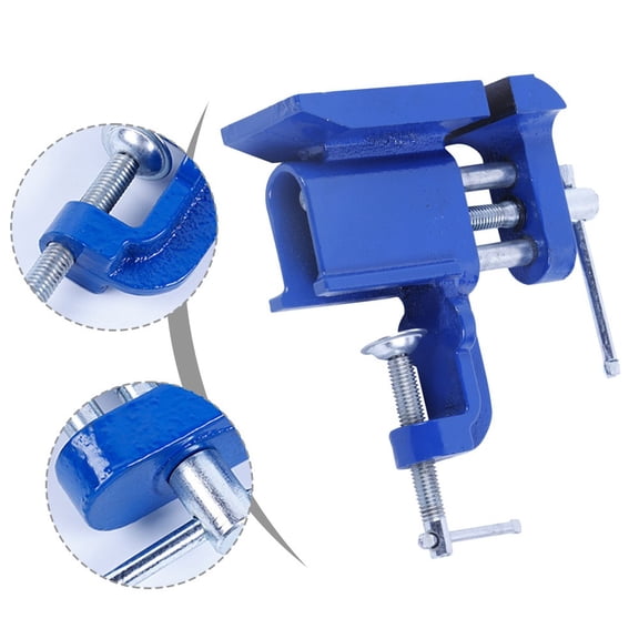 Small Vise Clamp Bench Vise Woodworking Clamp Light Duty Tool For Jewelry Making Fangkenuo