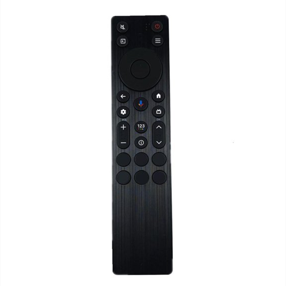 Small Voice Command TV Remote Ergonomic Button Multifuntional TV Remote Controller Plastic Texture for Easy Navigation