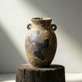 Small Wabi Sabi Rustic Ceramic Vase, Handcrafted Vintage Farmhouse ...