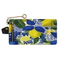 thumbnail image 1 of Small Wallet For Women Bifold Leather Pocket Coin Credit Card Holder With RFID Blocking Abstract Printmaking Style, 1 of 6