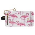 thumbnail image 1 of Small Wallet For Women Bifold Leather Pocket Coin Credit Card Holder With RFID Blocking Flamingo Pattern, 1 of 6
