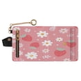 thumbnail image 1 of Small Wallet For Women Bifold Leather Pocket Coin Credit Card Holder With RFID Blocking Strawberry, 1 of 6
