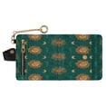 thumbnail image 1 of Small Wallet For Women Bifold Leather Pocket Coin Credit Card Holder With RFID Blocking Sun & Moon, 1 of 6
