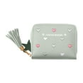 thumbnail image 1 of Small Wallet Women Bifold Compact Card Holder Wallet with Zipper Mini Wallet With Slots, ID Card Holder, 1 of 6