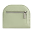 thumbnail image 1 of Small Wallet for Women, Short Foldable with ID Window, Credit Card Slots & Zippered Coin Pocket (Green), 1 of 8