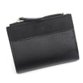 thumbnail image 1 of Small Wallet for Women, Slim Leather Bifold Front Pocket Womens Wallet with Zipper Coin Purse-black, 1 of 5