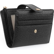 Id Card For Rfid KALUNMA Bifold Wallet Women Leather RFID Blocking Card Holder Compact ...