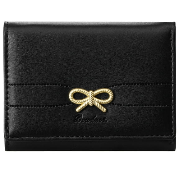 LOUEBICA Small Wallets Cute Coquette Bow Wallet ID Credit Card Holder for Women Girls