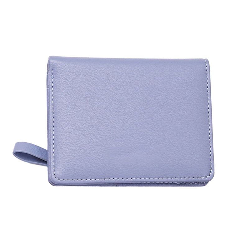Porte-monnaie Femme Bleu Clair Merona - Occasion, état Correct Avec Marque Au Feutre