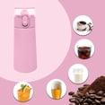 thumbnail image 1 of Small Water Bottle 150ml with Straw,Small Flask with One-Hand Open Design,Leak-Proof Locking Lid,4-6 Hours Hot/Cold Retention and Portable for Coffee,Milk,or Any Beverage(Pink), 1 of 5