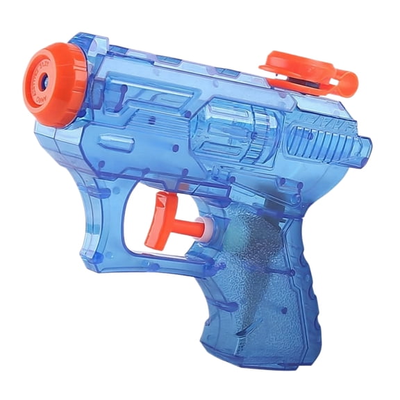 Small Water G-Un, Blue Mini Squirt Gun for Summer Water Engaging, Outdoor Backyard Pool and Beach Play Toys for Student, 7X5X2 Inch Single Unit