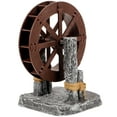 Small Waterfall Fountain Based Water Wheel Rockery Fountain Scene ...