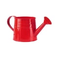 thumbnail image 1 of Small Watering Can, Indoor Plant Watering Can, Galvanized Watering Can, Iron Handle, Decorative Outdoor Yard Garden, 8inTall, Red, 1 Pc, 1 of 3