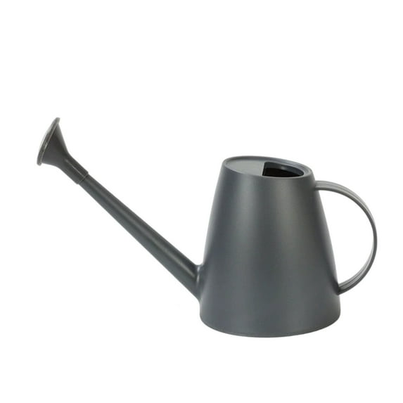 Small Watering Can for Indoor with Long Spout and Removable Nozzle 1.8L Lightweight Watering Can for House Garden Flowers Outdoor Use Modern Design
