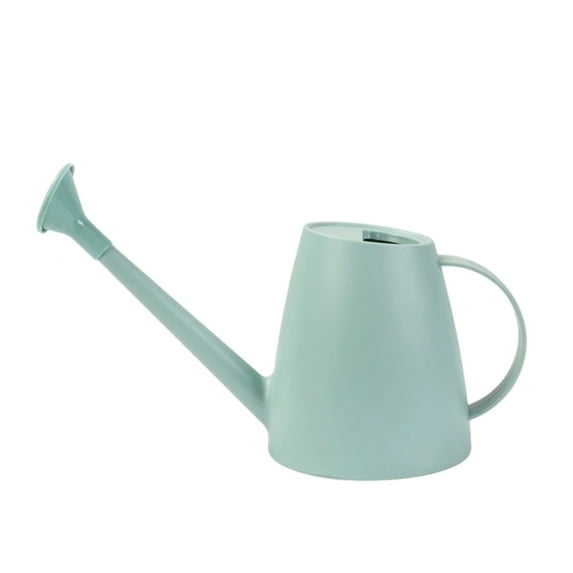 Small Watering Can for Indoor with Long Spout and Removable Nozzle 1.8L Lightweight Watering Can for House Garden Flowers Outdoor Use Modern Design
