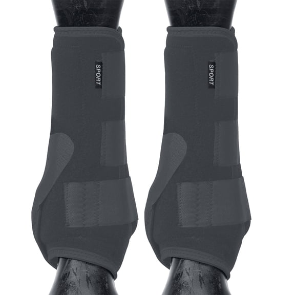 Small Weaver Horse Front Boots Synergy Sport Athletics Graphite