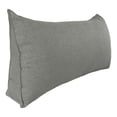 thumbnail image 1 of Small Wedge Pillow Headboard Reading Pillow for Sitting Up in Bed Adult Backrest Triangle Bolster Pillow for Couch Daybed Cushion Lumbar Body Support Leg Positioning, 20 * 47 * 7.8in, 1 of 3