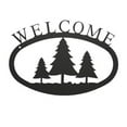 thumbnail image 1 of Small Welcome Sign-Plaque - Pine Trees, 1 of 1