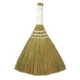 thumbnail image 1 of Small Whisk Broom Handheld Brush Whisks Away Dust, Natural Straw Whisk Broom, Dirt & Debris Brush Head 10.6" L with Nylon Hanger for Easy Storage Perfect for Indoor Outdoor and Car-Army Green, 1 of 7