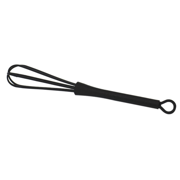Small Whisks: Mini Whisk for Hair Dye Color Mixing - 7in Versatile Kitchen Utensil Egg Beater for Blending Stirring Cooking Baking Versatile Tools(Black)