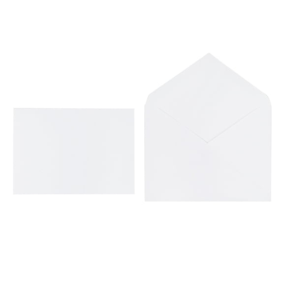 Small White Cards & Envelopes by Recollections - 4" x 5.5"