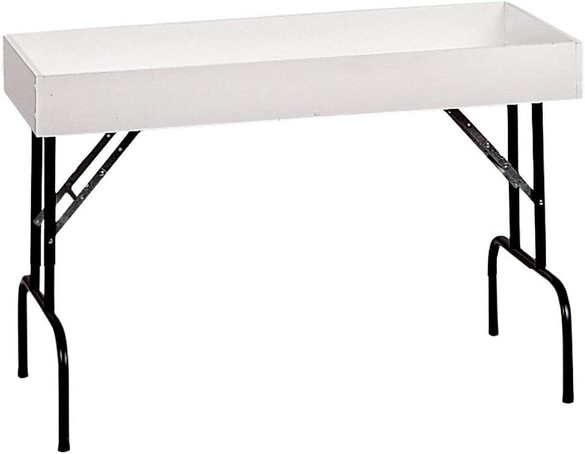 Small White Folding Dump Table