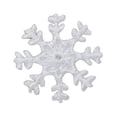 thumbnail image 1 of Small White Snowflake - Iron on Applique/Embroidered Patch, 1 of 1