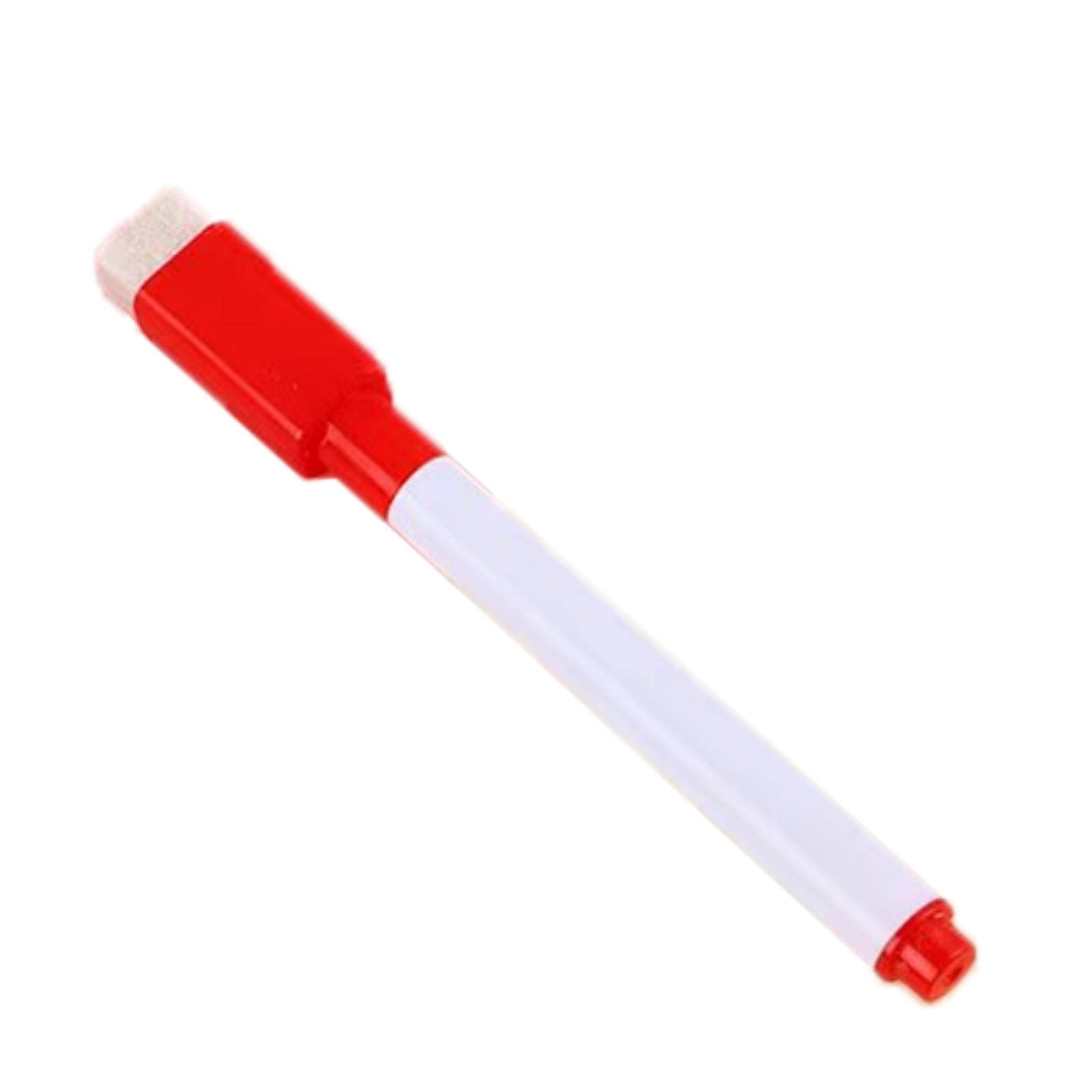 Small Whiteboard Pen 0.8ml Waterborne Pen With Brush Tracing Red Erase